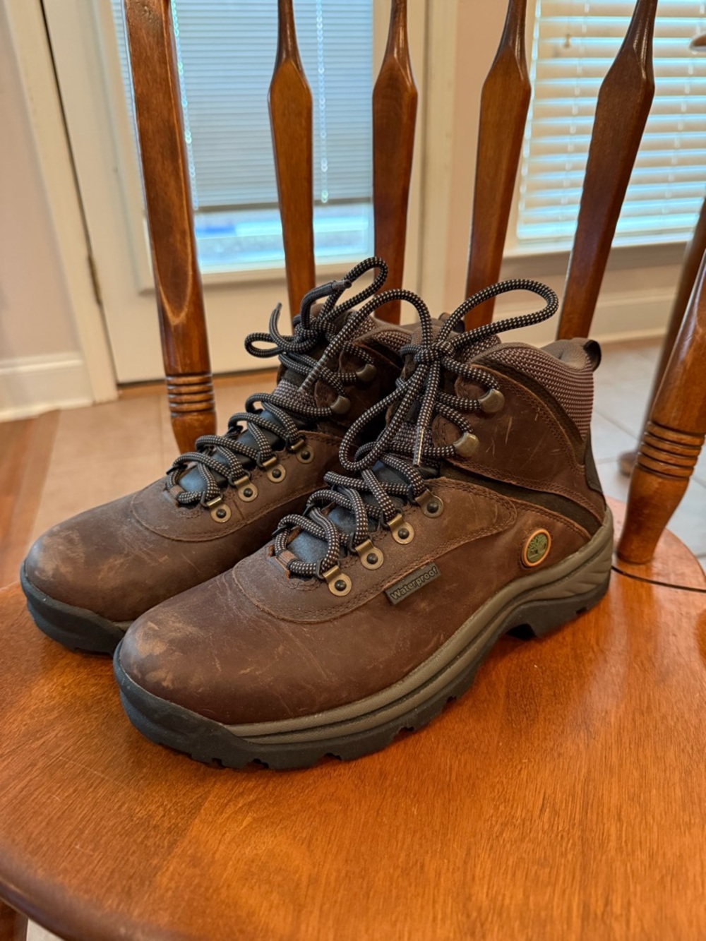 Timberland Brown Leather Waterproof Women's Winter Boots